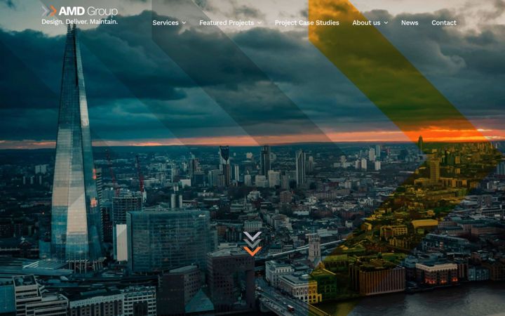 Captură de ecran a amd-group.co.uk