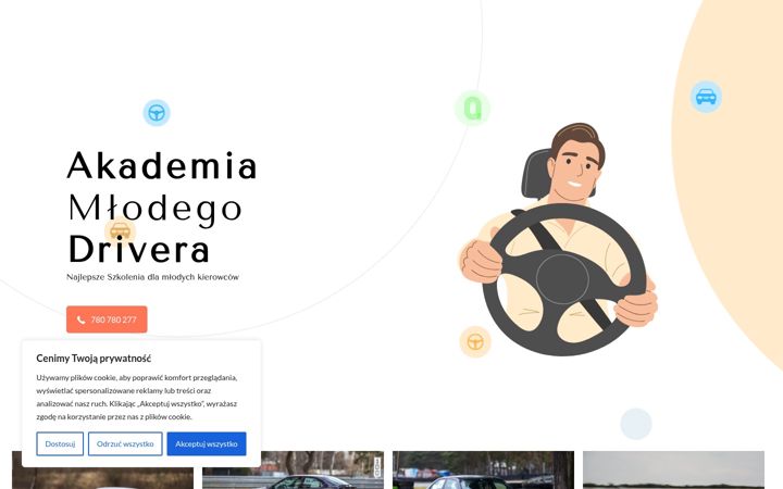 Captură de ecran a amd.edu.pl