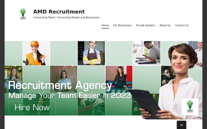 Screenshot of amdconsulting.eu