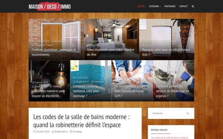 Screenshot ta' amdeco-41.fr