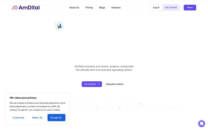 Screenshot ta' amdital.com
