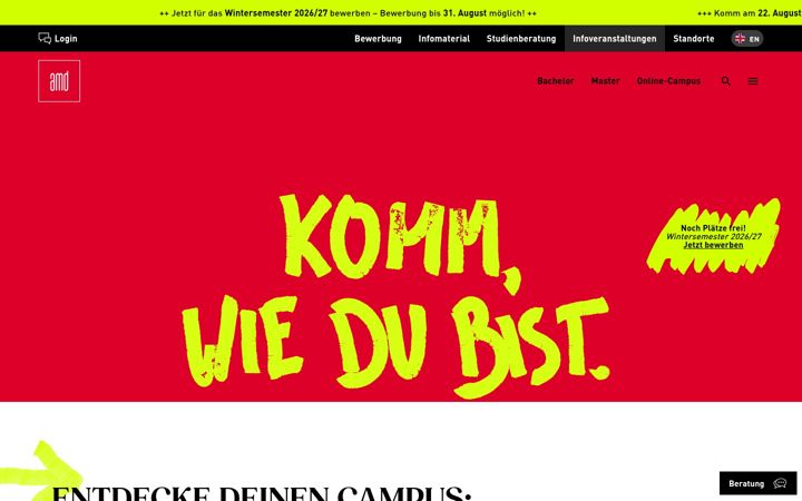 Screenshot of amdnet.de
