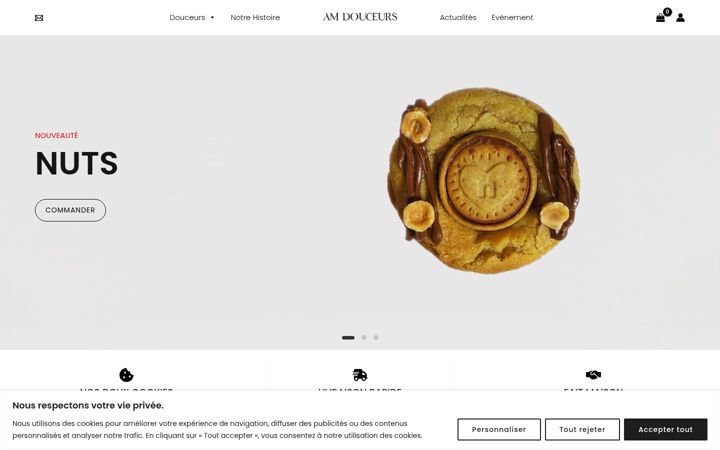 Screenshot ta' amdouceursdailleurs.fr