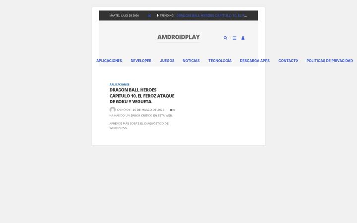 Screenshot of amdroidplay.com