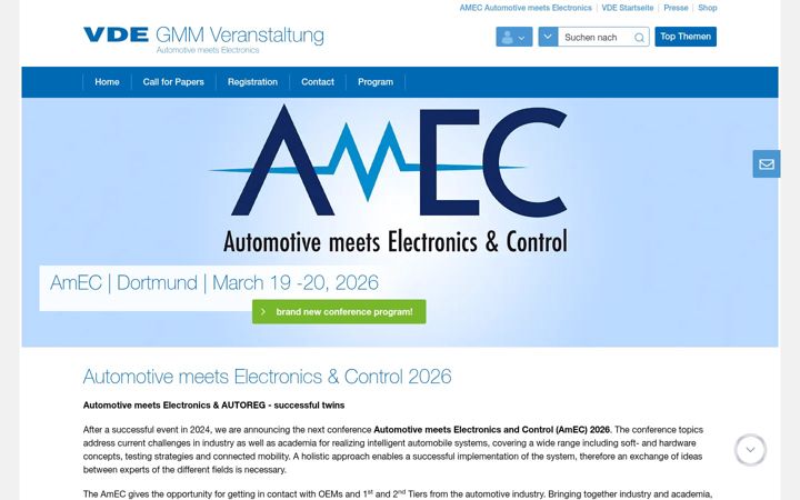 Screenshot of ame-konferenz.de