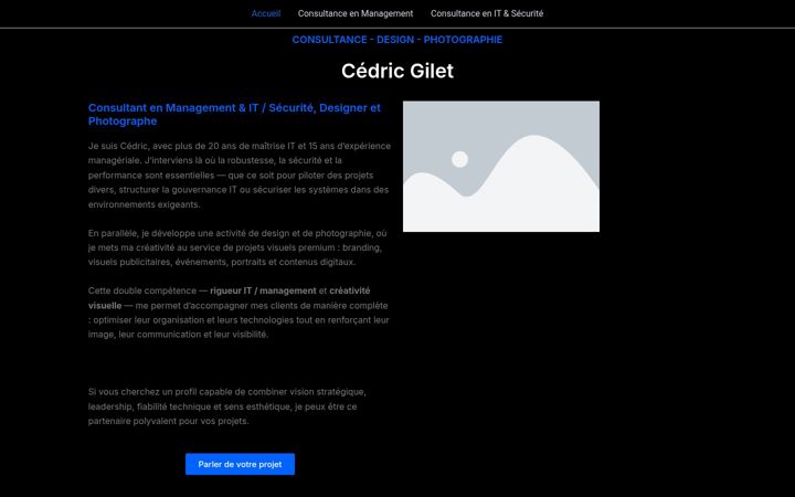 Screenshot of ame-services.be