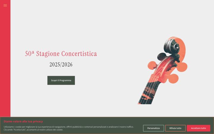 Posnetek zaslona ame.ct.it