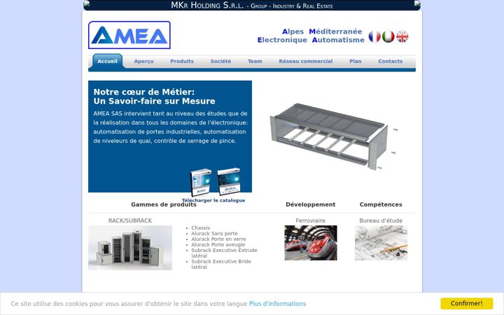 Screenshot of ameasas.com