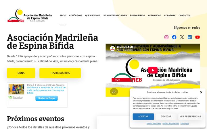 Screenshot of ameb.es