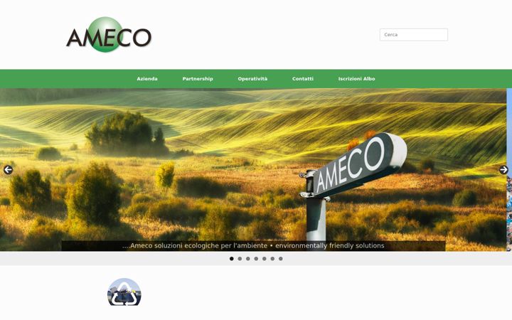 Captura de ecrã de amecoecologia.com