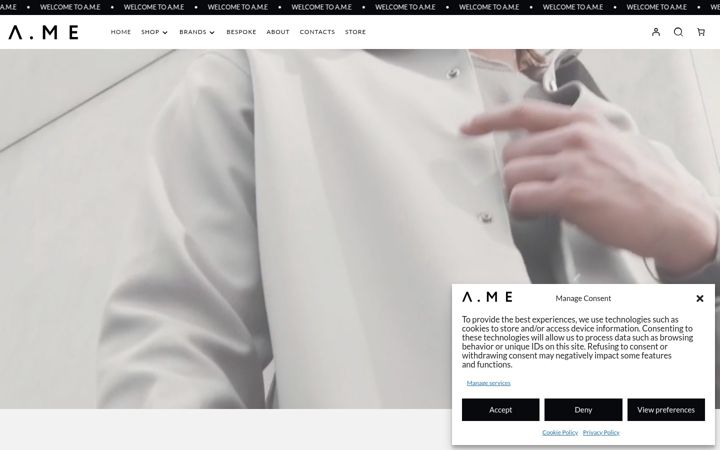 Captura de ecrã de ameconceptstore.com