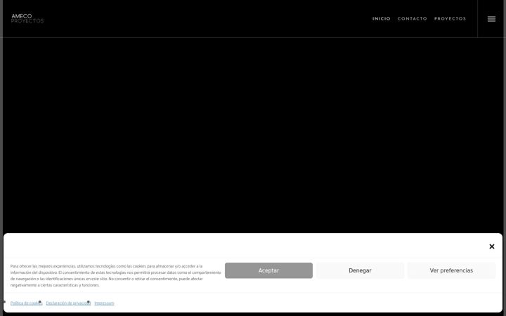 Captura de ecrã de amecoproyectos.com