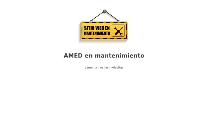 Captură de ecran a amed-ddd.com