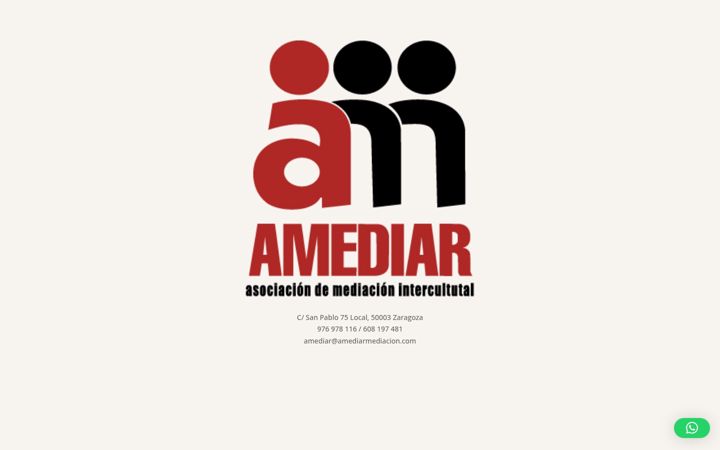 Screenshot of amediarmediacion.com