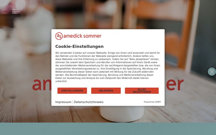 Ekrano kopija amedick-sommer.de
