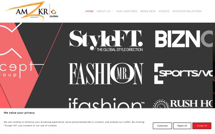 Screenshot of amedzekor.com