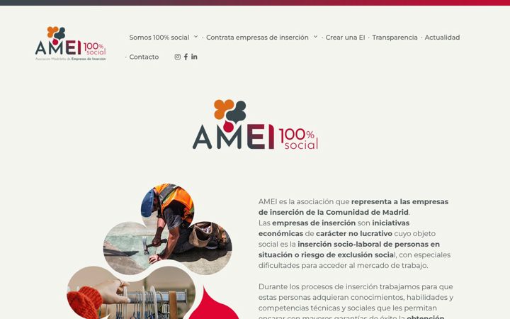 Screenshot of amei.es