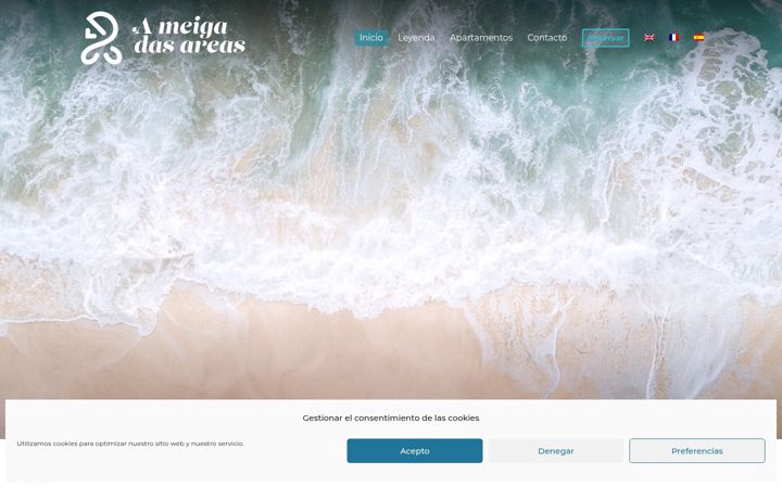 Screenshot of ameigadasareas.com
