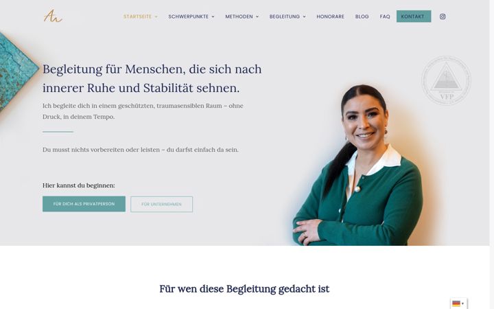 Screenshot di amel-paulukat.com