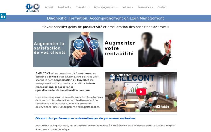 Screenshot of amelcont.com