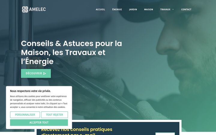 Screenshot stránky amelec35.fr