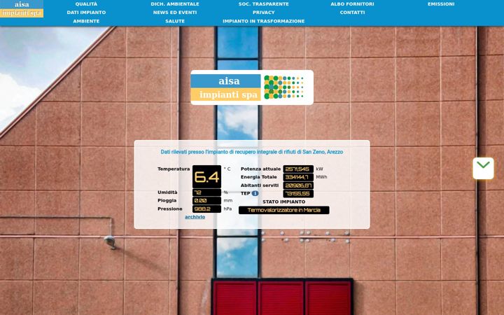 Screenshot of ameliabio.it