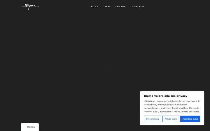 Screenshot of ameliagalli.it