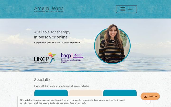Screenshot of ameliajeans.co.uk