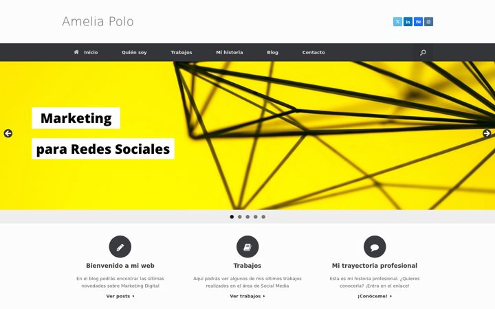 Screenshot του ameliapolo.com