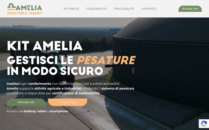 Screenshot of ameliapp.it