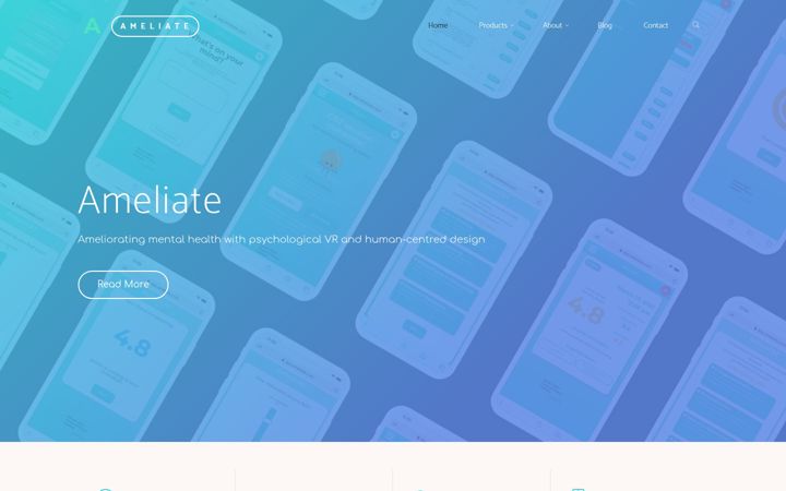 Screenshot of ameliate.com