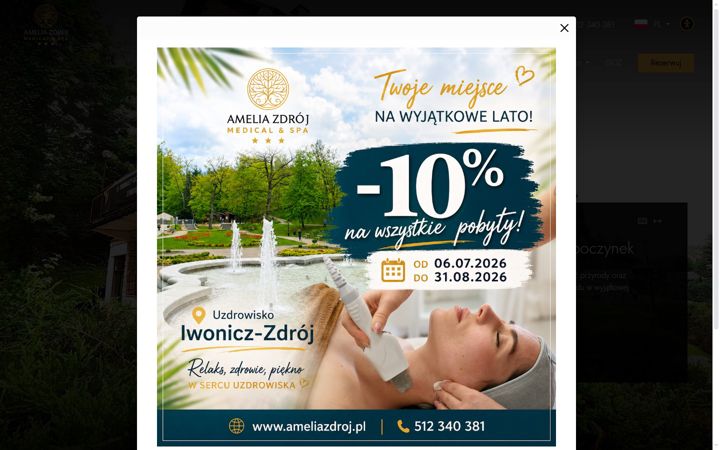 Screenshot of ameliazdroj.pl