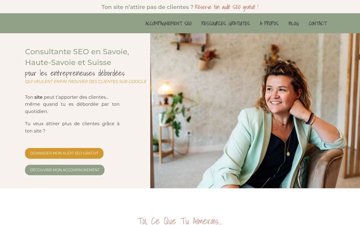 Zrzut ekranu amelie-marduel.fr