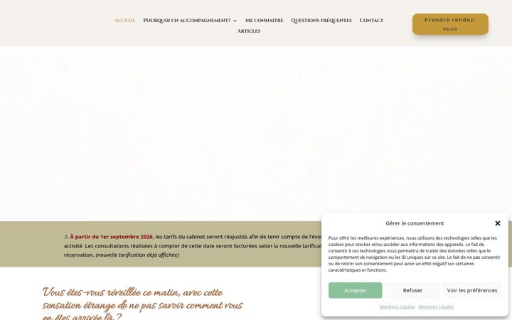 Screenshot of amelierichard-psychotherapie.fr
