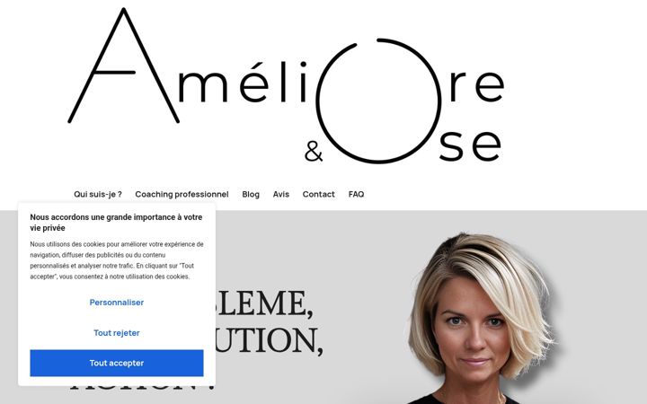 Skärmbild av ameliore-et-ose.com