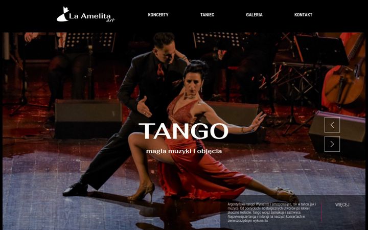 Screenshot of amelita.pl