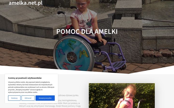 Screenshot of amelka.net.pl