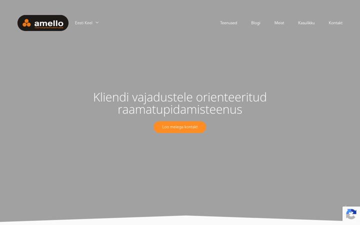 Skärmbild av amelloraama.ee