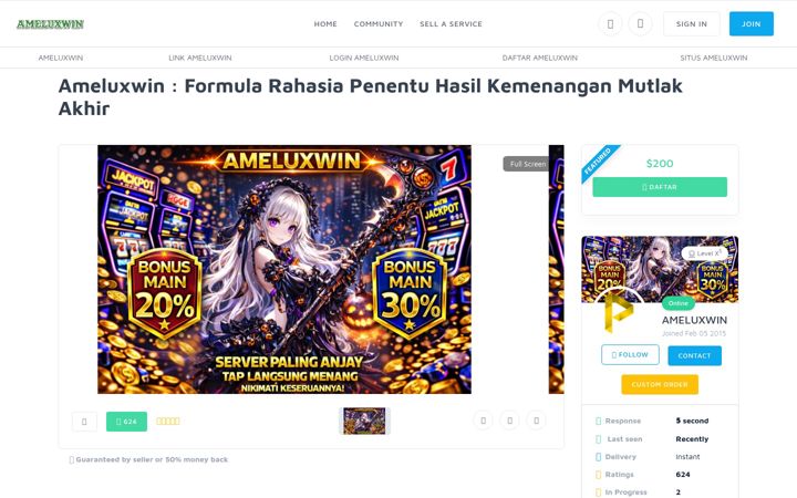 Képernyőkép: ameluxwin.net