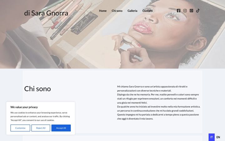 Captura de pantalla de amemiart.com