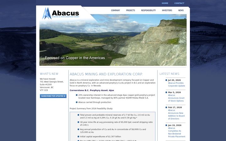 Captura de pantalla de amemining.com