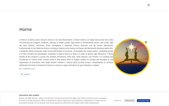 Screenshot of amen-smen.com