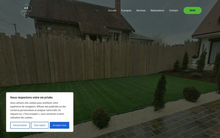 Screenshot of amenagement-exterieur-gtc.com
