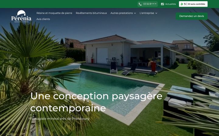 Screenshot of amenagement-exterieur-perenia.com