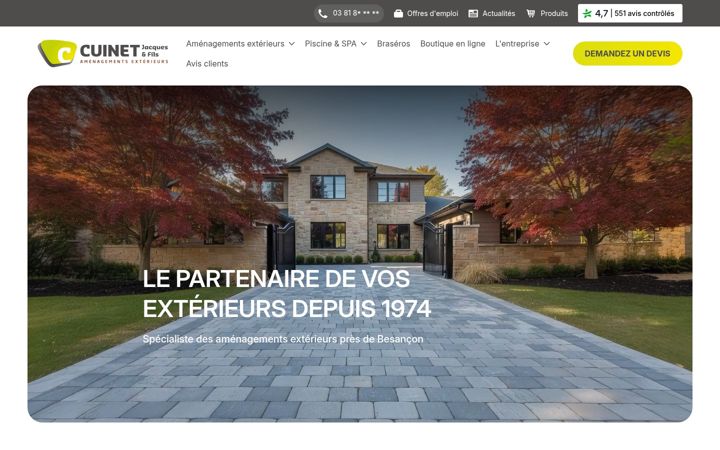 Screenshot of amenagements-exterieurs-cuinet.fr