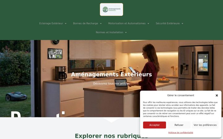 Screenshot of amenagements-exterieurs.net