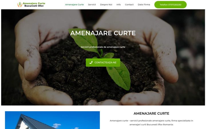 Posnetek zaslona amenajarecurte.ro