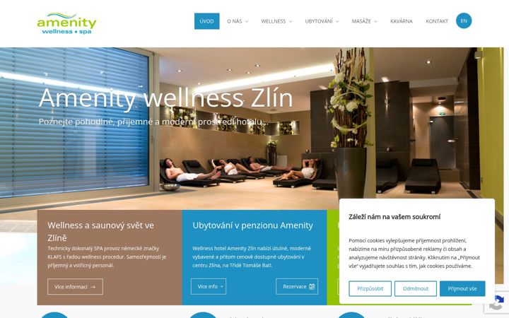 Skärmbild av amenity-wellness-spa.cz