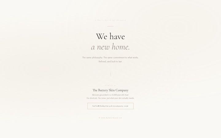 Screenshot of amensworldforskincare.com