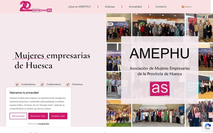 Screenshot of amephu.org